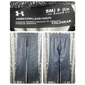Under Armour Loose Fit Coldgear Space Dyed Activewear Pants sz S Tall
